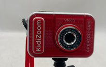 Load image into Gallery viewer, VTech KidiZoom Red Creator Digital Camera With Hand Tripod Not Tested
