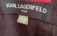 Load image into Gallery viewer, Karl Lagerfeld Womens Black Sleeveless Cut-Out Back-Zip Sheath Dress Size 4
