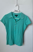 Load image into Gallery viewer, The Limited Womens Green Short Sleeve Collared Golf Polo Shirt Size Medium
