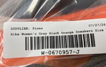 Load image into Gallery viewer, Nike Womens Air Zoom Strong 843975-006 Gray Black Orange Sneakers Shoes Size 7
