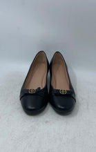 Load image into Gallery viewer, Cole Haan Womens Go-To Malta W26394 Black Bow Slip-On Pump Heels Size 7.5B
