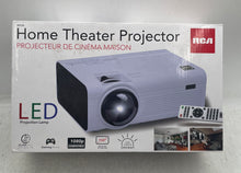 Load image into Gallery viewer, RCA Model RPJ136 White 1080P Compatible Home Theater Projector Not Tested
