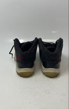 Load image into Gallery viewer, Nike Kids Air Jordan 11 Black Leather Lace-Up Mid Top Basketball Shoes Size 3Y
