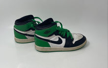 Load image into Gallery viewer, Nike Kids Air Jordan 1 Retro High OG White Green Black Sneaker Shoes Size 2Y
