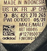 Load image into Gallery viewer, Adidas Mens EQ21 Run Cold.RDY H00495 Black Lace-Up Low Top Sneakers Shoes Size 9
