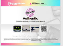 Load image into Gallery viewer, Authentic Oakley Kid's Navy Blue/Green Glasses With Case
