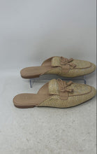 Load image into Gallery viewer, Coach Womens Stassi Beige Bow Tassel Weave Slip-On Slide Sandals Size 9
