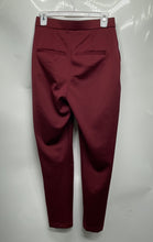 Load image into Gallery viewer, Express Womens Maroon Elastic Waist Pull-On Slim Fit Ankle Pants Size S
