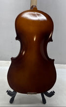 Load image into Gallery viewer, Dark Brown Ebony-Style Maple &amp; Spruce Musical Instrument Student Acoustic Violin
