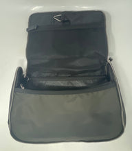 Load image into Gallery viewer, Versace Parfums Womens Black Top Handle Zipper Cosmetic Makeup Handbag
