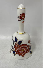 Load image into Gallery viewer, Antique Crown Staffordshire Co. Ltd Multicolor Floral Porcelain Collectible Bell
