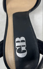 Load image into Gallery viewer, Giani Bernini Womens Black Leather Buckle Open Toe Ankle Strap Sandals Size 7.5M
