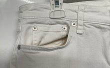 Load image into Gallery viewer, Rag &amp; Bone Womens White Raw Hem Stretch Denim Skinny Leg Jeans Size 28
