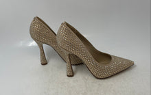 Load image into Gallery viewer, Sam Edelman Womens Antonia Glitz Beige Pointed Toe Slip-On Pump Heels Size 5.5M
