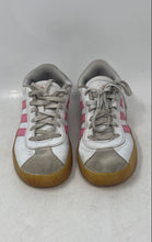 Load image into Gallery viewer, Adidas Girls VL Court 3.0 IH3483 White Pink Lace-Up Sneaker Shoes Size 3
