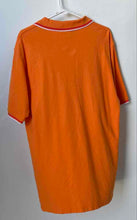 Load image into Gallery viewer, Psycho Bunny Mens Orange Short Sleeve Collared Regular Fit Polo Shirt Size 8
