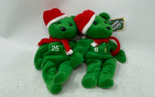 Load image into Gallery viewer, Set Of 5 Pcs Salvino's Bamm Beano's Christmas Bears 1998 Plush Toy Figure
