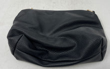 Load image into Gallery viewer, Michael Kors Womens Black Pebbled Leather Adjustable Strap Crossbody Bag
