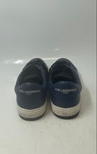 Load image into Gallery viewer, Karl Lagerfeld Paris Mens LF1S1106 Navy Blue Leather Sneaker Shoes Size 11M
