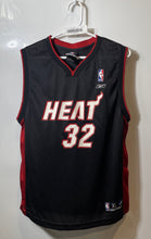 Load image into Gallery viewer, Reebok Kids Black NBA Miami Heat Shaquille O'Neal #32 Basketball Jersey Size XL
