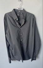 Load image into Gallery viewer, Van Heusen Mens Gray Long Sleeve Slim Fit Stain Shield Button-Up Shirt Size XL
