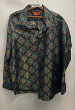 Load image into Gallery viewer, VerveRow Mens Green Printed Long Sleeve Button-Up Shirt Size XXL
