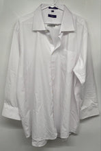 Load image into Gallery viewer, Retro Paris Mens White Long Sleeve Cutaway Collar Dress Shirt Size 18 1/2
