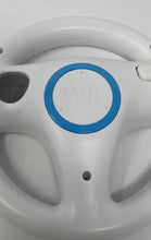 Load image into Gallery viewer, Nintendo Wii Model RVL-021 White Round Steering Wheel Gaming Controller
