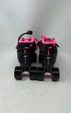 Load image into Gallery viewer, Pacer Unisex GTX-500 Black Pink Lace-Up Adjustable Strap Roller Skates Size 10
