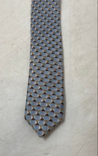 Load image into Gallery viewer, Banana Republic Mens Multicolor Geometric Print Silk Adjustable Designer Tie
