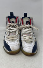 Load image into Gallery viewer, Nike Boys Air Jordan Jumpman Two Trey White Blue Red Sneakers Shoes Size 4.5Y
