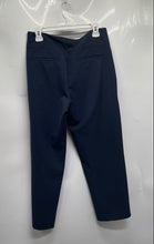 Load image into Gallery viewer, Kirkland Signature Womens Blue Flat Front Regular Fit Pull-On Trouser Pants Sz M
