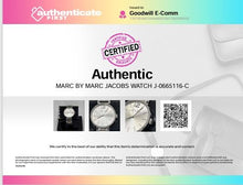 Load image into Gallery viewer, Authentic Marc By Marc Jacobs Women's Silver Tone Watch
