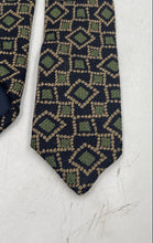 Load image into Gallery viewer, Giorgio Armani Mens Multicolor Geometric Print Silk Adjustable Long Designer Tie
