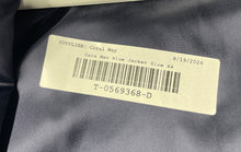 Load image into Gallery viewer, Zara Man Mens Blue Long-Sleeve Notch-Lapel Two-Button Blazer Size 44
