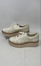 Load image into Gallery viewer, Dolce Vita Womens Tiger White Leather Lace-Up Platform Sneakers Shoes Size 7.5
