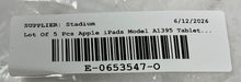 Load image into Gallery viewer, Lot Of 5 Pcs Apple iPad 2 Model A1395 Silver Tablets Not Tested Locked For Parts
