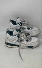 Load image into Gallery viewer, Nike Unisex Kids Air Jordan 4 Retro BQ7669-103 White Green Sneakers Shoes Sz 2Y
