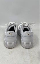 Load image into Gallery viewer, Puma Womens Karmen Rebelle 387212-01 White Leather Lace-Up Sneaker Shoes Sz 7.5
