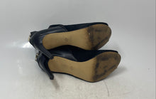 Load image into Gallery viewer, Ann Taylor Womens Velleta Black Calf Hair Leather Ankle Booties Size 8 1/2M
