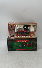 Load image into Gallery viewer, Texaco Collector Series 2 Pcs Mack Tanker &amp; Kenworth Stake Truck Coin Bank Toys

