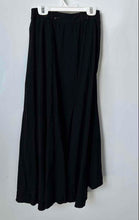 Load image into Gallery viewer, Zara Womens Black Button Front Pleated Long Length Maxi Skirt Size XS

