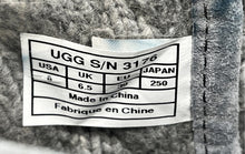 Load image into Gallery viewer, UGG Womens Mountain 3176 Gray Quilted Round Toe Mid-Calf Winter Boots Size 8
