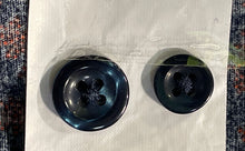 Load image into Gallery viewer, Express Mens 1MX Blue Print Short Sleeve Front Button Slim Fit Polo Shirt Sz XL
