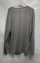 Load image into Gallery viewer, Lululemon Mens Gray Heather Long Sleeve Henley Neck Comfort T-Shirt Size XL

