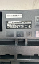 Load image into Gallery viewer, Casio CTK-2550 Black Portable Full-Size 61-Key Electronic Keyboard Not Tested
