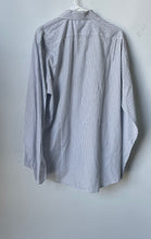 Load image into Gallery viewer, Lacoste Mens Blue White Check Cotton Long Sleeve Button-Up Shirt Size EUR 44
