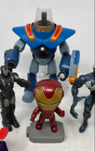 Load image into Gallery viewer, Lot Of 5 Pcs Marvel Characters Dome Diddy Dome Iron Man &amp; Others Action Figures
