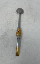 Load image into Gallery viewer, Decorative Metal Accents Gold Silver Promate Straw Cuia For Chimarrao Bombilla
