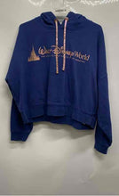 Load image into Gallery viewer, Disney Unisex Navy Blue Walt Disney World 50th Anniversary Pullover Hoodie Sz L
